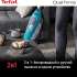 Вертикальный пылесос (handstick) Tefal TY6751WO, 750Вт, голубой/черный [2211400444]